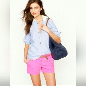 (4) Pairs Women's Jcrew Chino Shorts Sz 0